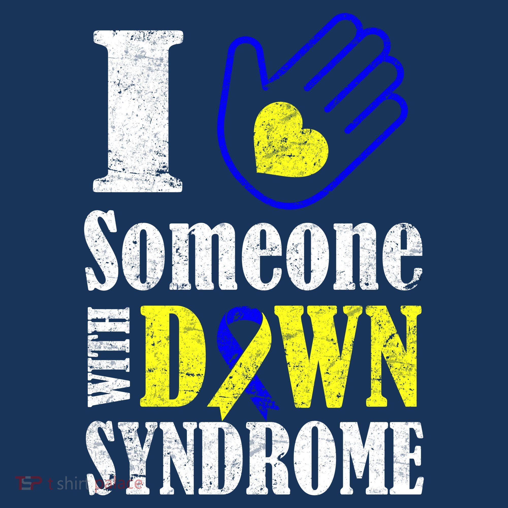 I Love Someone With Down Syndrome Toddler Hoodie