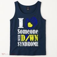 I Love Someone With Down Syndrome Tank Top thumb 2