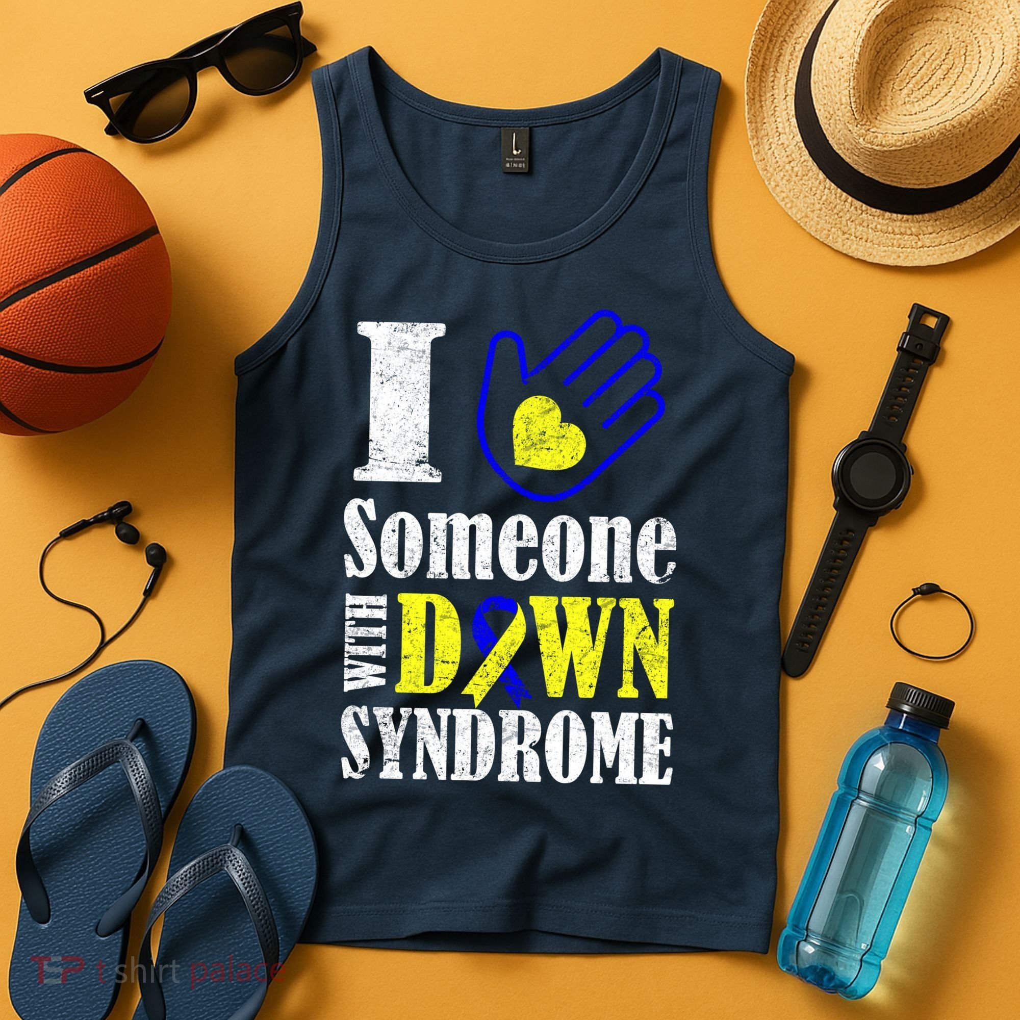 I Love Someone With Down Syndrome Tank Top
