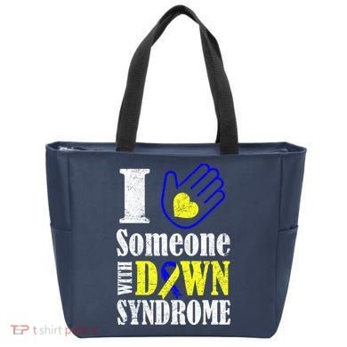 I Love Someone With Down Syndrome Tote Bag