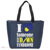 I Love Someone With Down Syndrome Tote Bag thumb 0