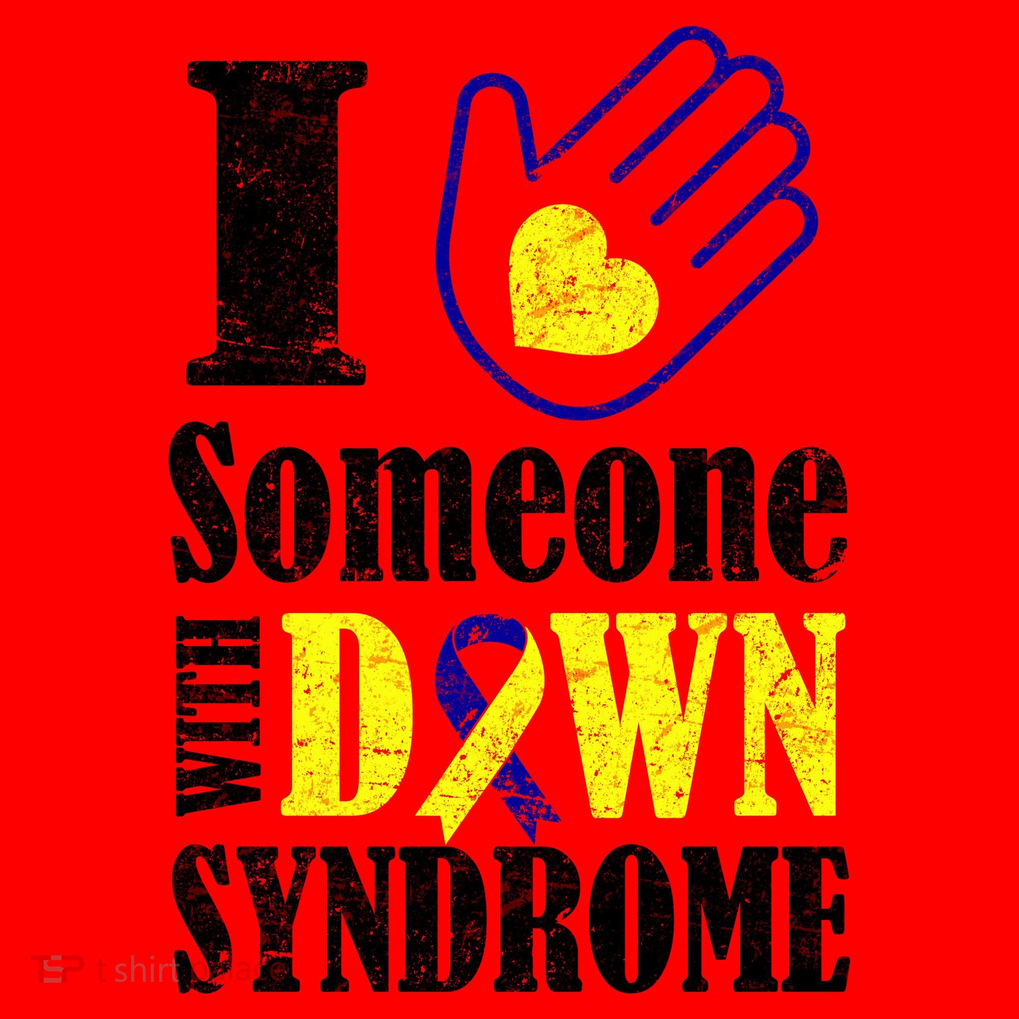 I Love Someone With Down Syndrome Santa Hat