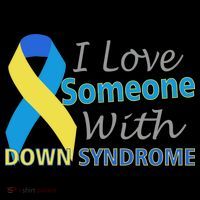 I Love Someone With Down Syndrome Awareness Backpack thumb 2