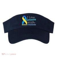 I Love Someone With Down Syndrome Awareness Visor thumb 0