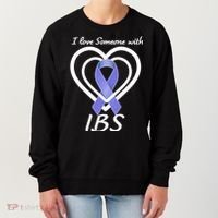 I Love Someone With IBS Irritable Bowel Syndrome Awareness Women's Sweatshirt thumb 0
