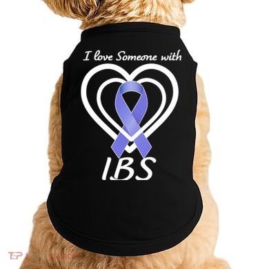I Love Someone With IBS Irritable Bowel Syndrome Awareness Doggie Tank