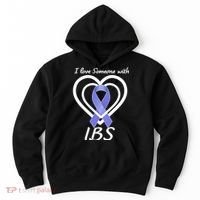 I Love Someone With IBS Irritable Bowel Syndrome Awareness Hoodie thumb 0