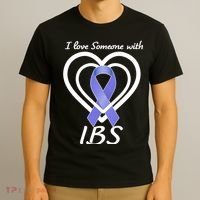 I Love Someone With IBS Irritable Bowel Syndrome Awareness T-Shirt thumb 3