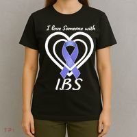 I Love Someone With IBS Irritable Bowel Syndrome Awareness T-Shirt thumb 4
