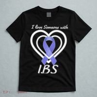 I Love Someone With IBS Irritable Bowel Syndrome Awareness T-Shirt thumb 5