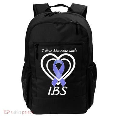 I Love Someone With IBS Irritable Bowel Syndrome Awareness Backpack