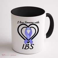 I Love Someone With IBS Irritable Bowel Syndrome Awareness Coffee Mug thumb 1