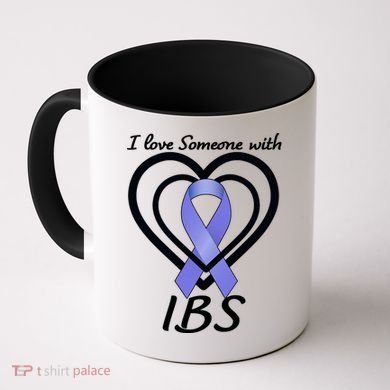 I Love Someone With IBS Irritable Bowel Syndrome Awareness Coffee Mug