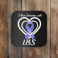 I Love Someone With IBS Irritable Bowel Syndrome Awareness Coaster thumb 0