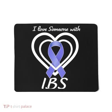 I Love Someone With IBS Irritable Bowel Syndrome Awareness Mousepad