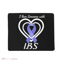 I Love Someone With IBS Irritable Bowel Syndrome Awareness Mousepad thumb 0