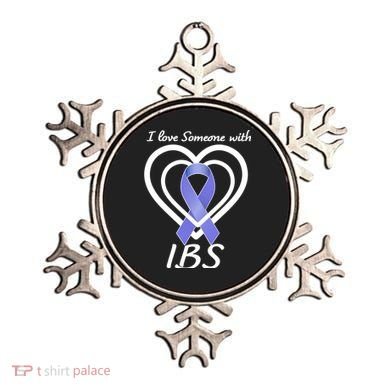 I Love Someone With IBS Irritable Bowel Syndrome Awareness Ornament