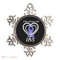 I Love Someone With IBS Irritable Bowel Syndrome Awareness Ornament thumb 0