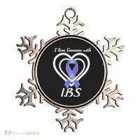 I Love Someone With IBS Irritable Bowel Syndrome Awareness Ornament thumb 0
