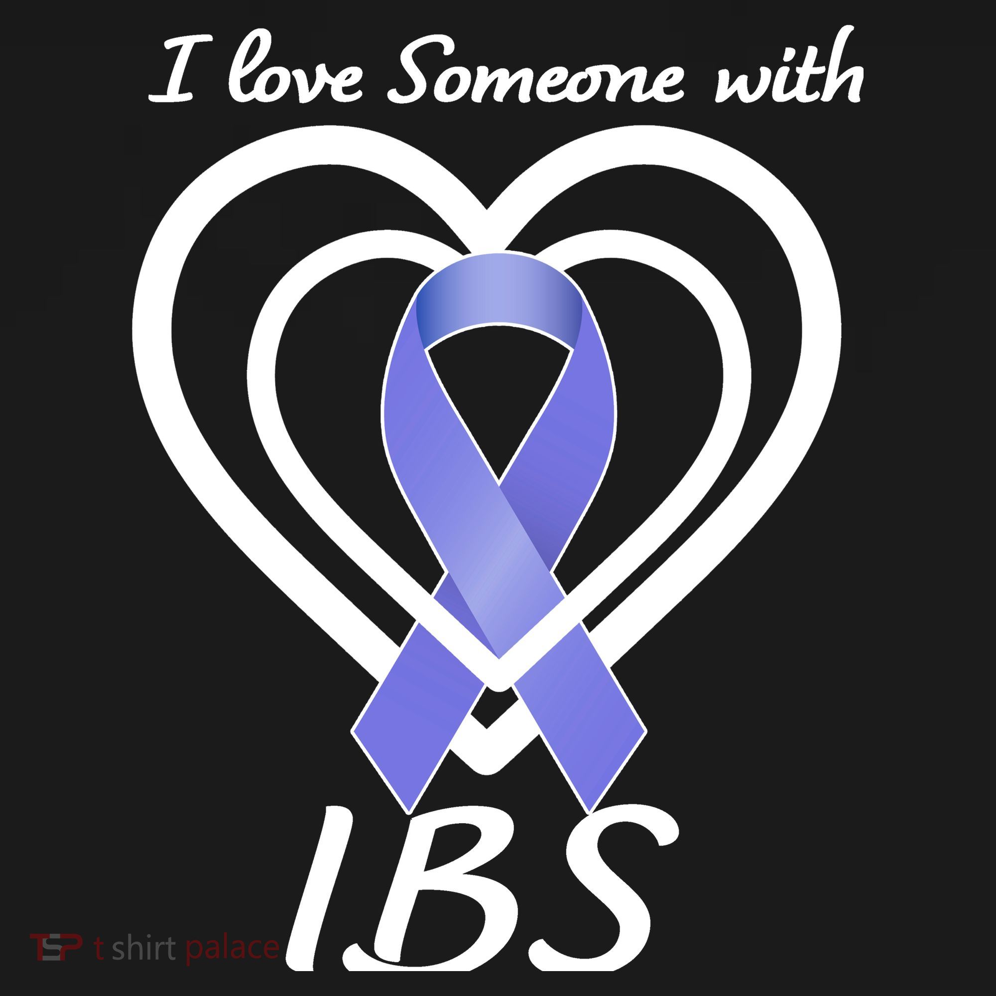 I Love Someone With IBS Irritable Bowel Syndrome Awareness Ornament