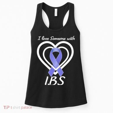 I Love Someone With IBS Irritable Bowel Syndrome Awareness Women's Tank Top