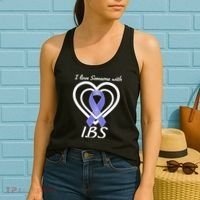 I Love Someone With IBS Irritable Bowel Syndrome Awareness Women's Tank Top thumb 2