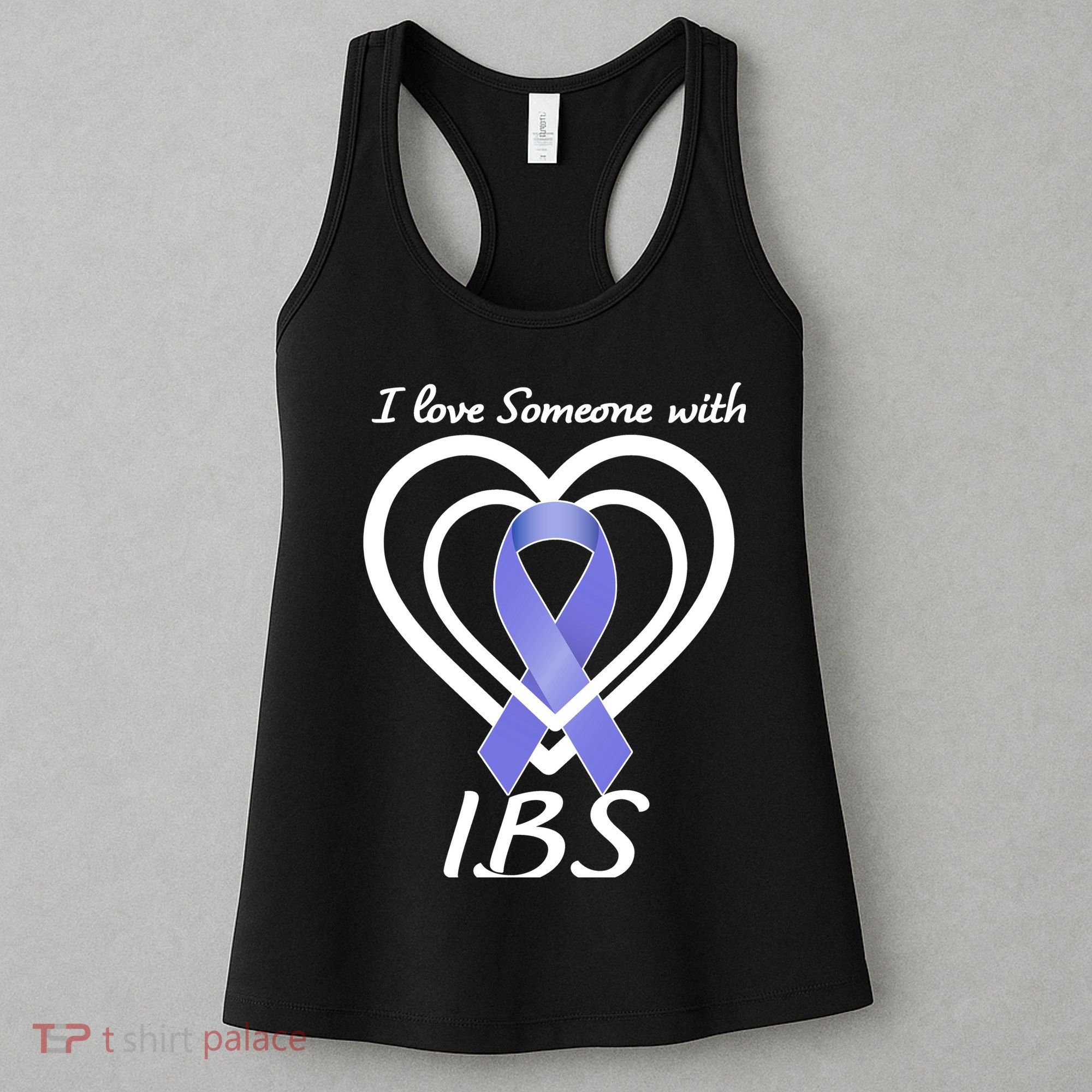 I Love Someone With IBS Irritable Bowel Syndrome Awareness Women's Tank Top
