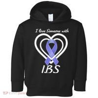 I Love Someone With IBS Irritable Bowel Syndrome Awareness Toddler Hoodie thumb 0