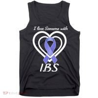 I Love Someone With IBS Irritable Bowel Syndrome Awareness Tank Top thumb 0