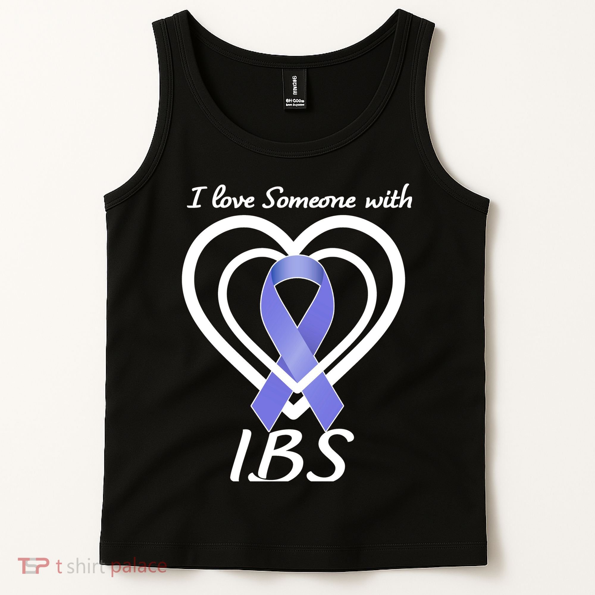 I Love Someone With IBS Irritable Bowel Syndrome Awareness Tank Top