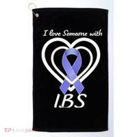 I Love Someone With IBS Irritable Bowel Syndrome Awareness Golf Towel thumb 0