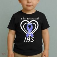 I Love Someone With IBS Irritable Bowel Syndrome Awareness Toddler T-Shirt thumb 2