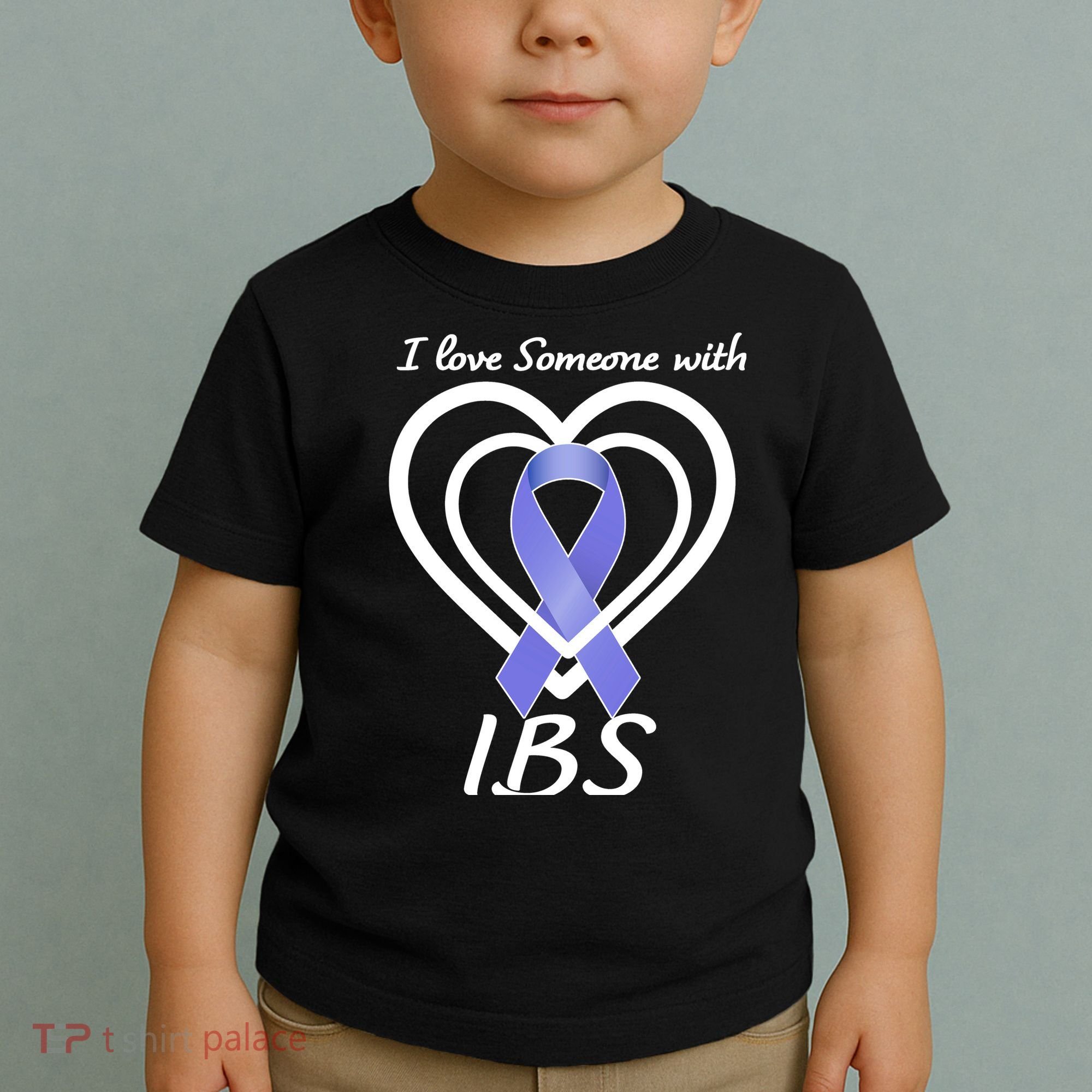I Love Someone With IBS Irritable Bowel Syndrome Awareness Toddler T-Shirt