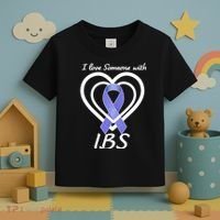 I Love Someone With IBS Irritable Bowel Syndrome Awareness Toddler T-Shirt thumb 3