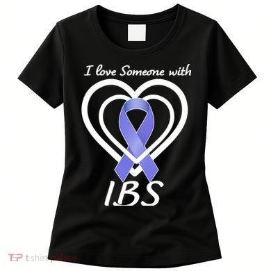 I Love Someone With IBS Irritable Bowel Syndrome Awareness Women's T-Shirt
