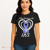 I Love Someone With IBS Irritable Bowel Syndrome Awareness Women's T-Shirt thumb 4