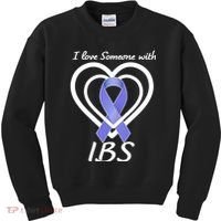 I Love Someone With IBS Irritable Bowel Syndrome Awareness Kids Sweatshirt thumb 0