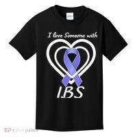 I Love Someone With IBS Irritable Bowel Syndrome Awareness Kids T-Shirt thumb 0