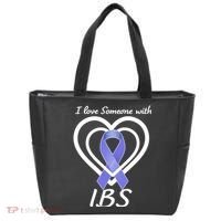 I Love Someone With IBS Irritable Bowel Syndrome Awareness Tote Bag thumb 0
