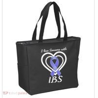 I Love Someone With IBS Irritable Bowel Syndrome Awareness Tote Bag thumb 2