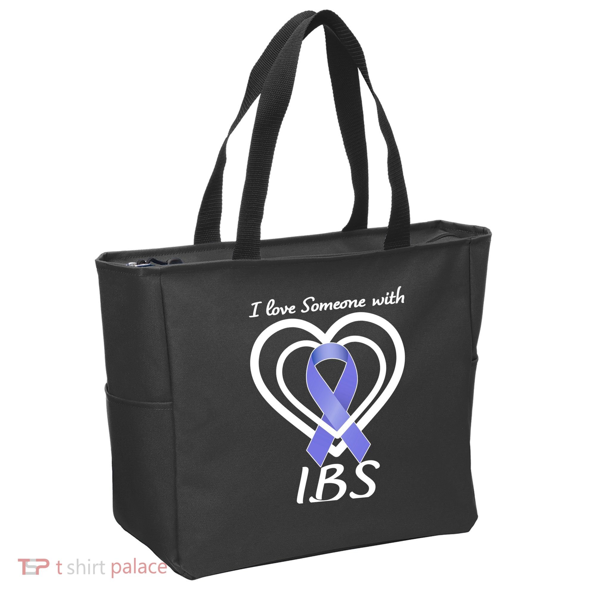 I Love Someone With IBS Irritable Bowel Syndrome Awareness Tote Bag