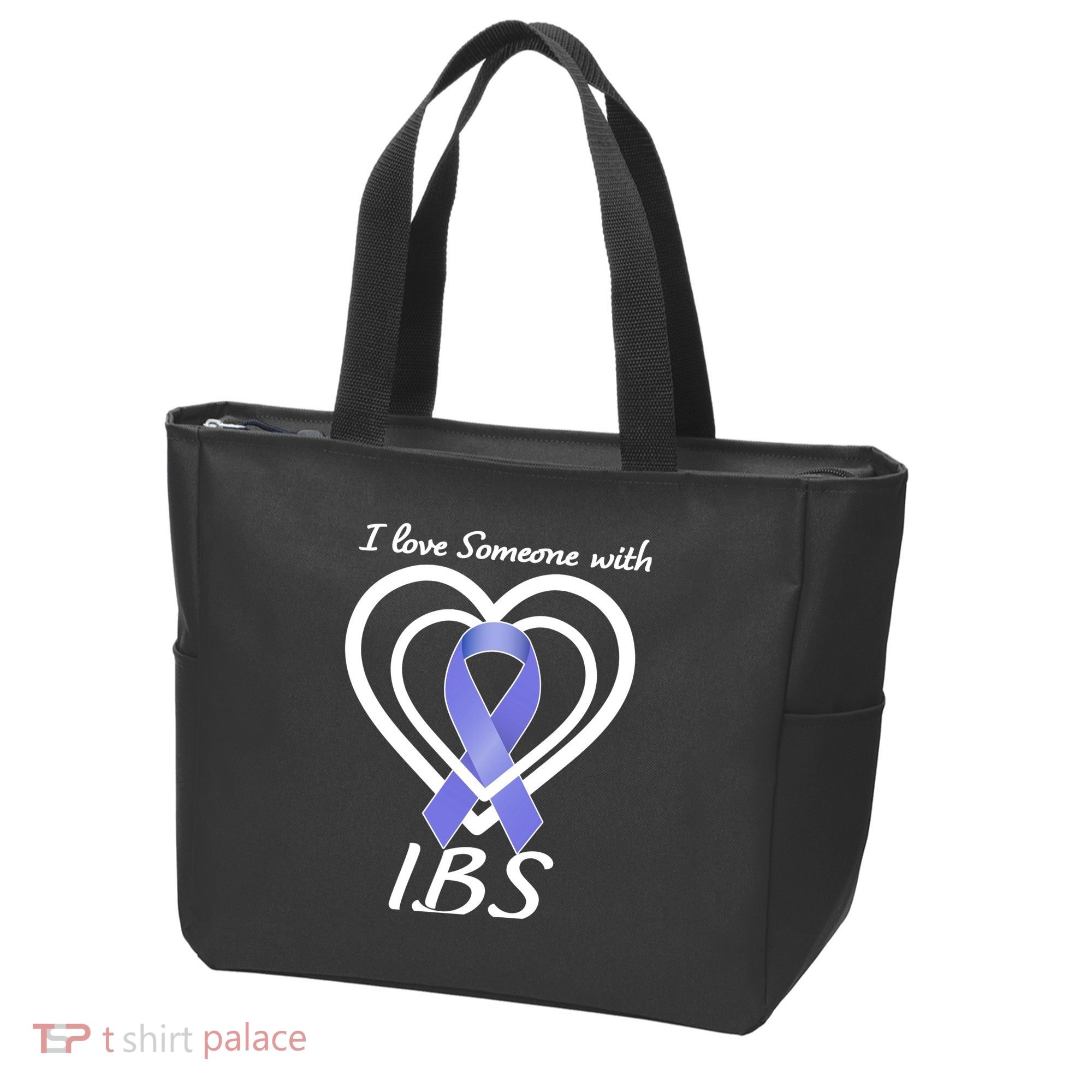 I Love Someone With IBS Irritable Bowel Syndrome Awareness Tote Bag