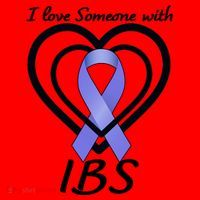 I Love Someone With IBS Irritable Bowel Syndrome Awareness Santa Hat thumb 1