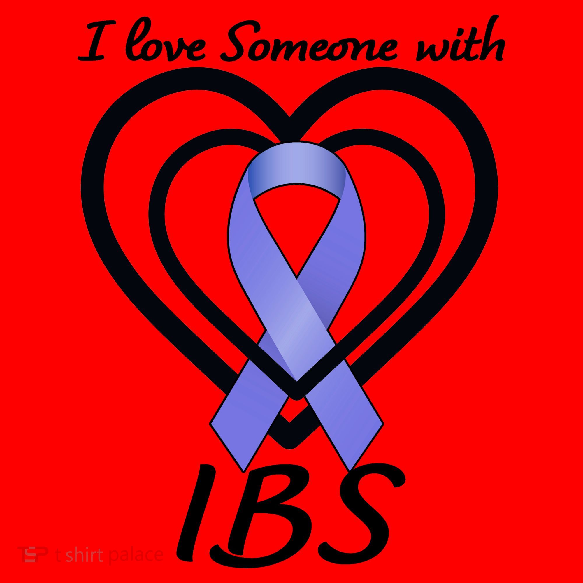 I Love Someone With IBS Irritable Bowel Syndrome Awareness Santa Hat