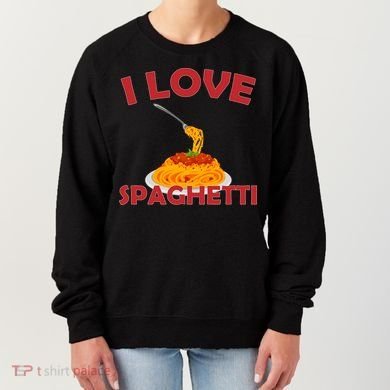 I Love Spaghetti Women's Sweatshirt