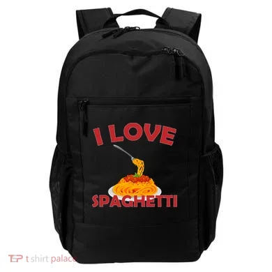 I Love Spaghetti Backpack