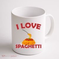 I Love Spaghetti Coffee Mug thumb 1