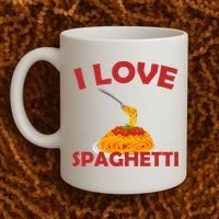 I Love Spaghetti Coffee Mug thumb 2