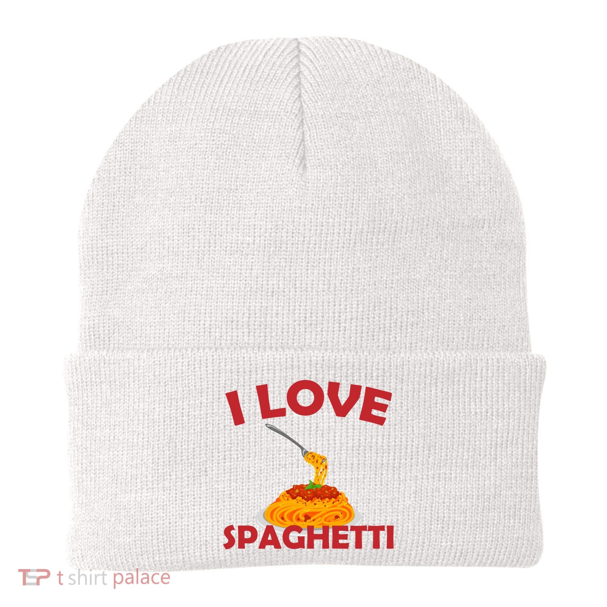 I Love Spaghetti Beanie