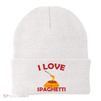 I Love Spaghetti Beanie